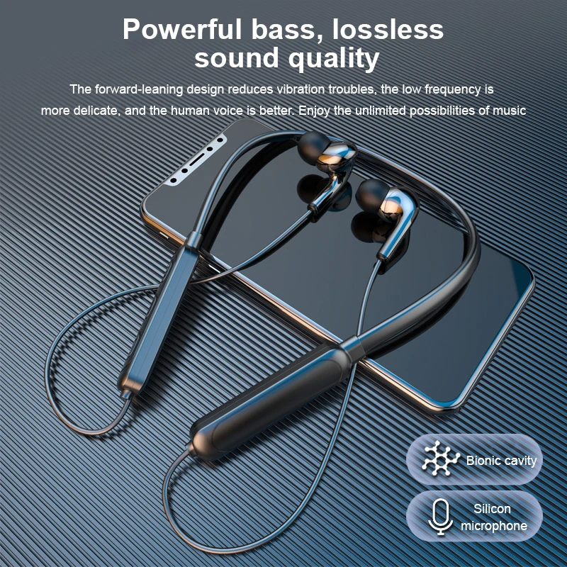 Wireless Earphones Bluetooth-compatible 5.1 In-Ear HD Stereo Sound Sports Headphones Sweatproof Long Battery Life IPX Waterproof |