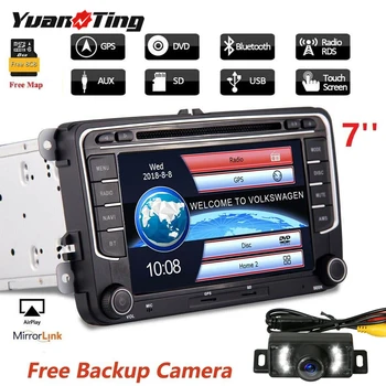 

YuanTing 7’’ Car Multimedia Player Radio Bluetooth Auto Stereo DVD GPS BT 2DIN Head Unit For Golf/Tiguan/Passat/b7/b6/SEAT