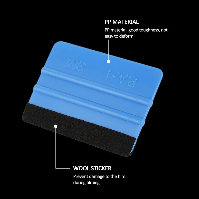 50pcs Car Stickers Decals Wrap Applicator Vinyl Car Wrap Soft 99 Felt Edge Scraper Felt Squeegee Au