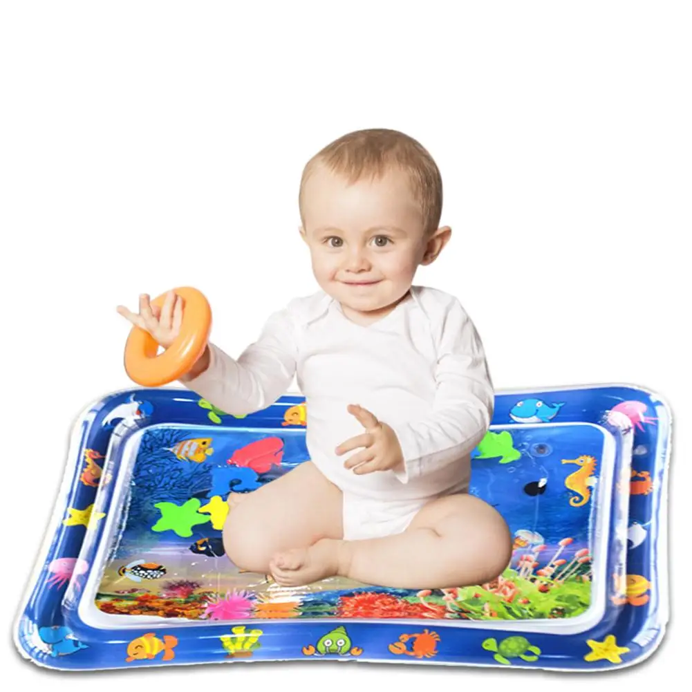 

Summer Baby inflatable water mat Safety Cushion Ice Mat Early Education Toys Play Baby Inflatable Water Play Essential toy