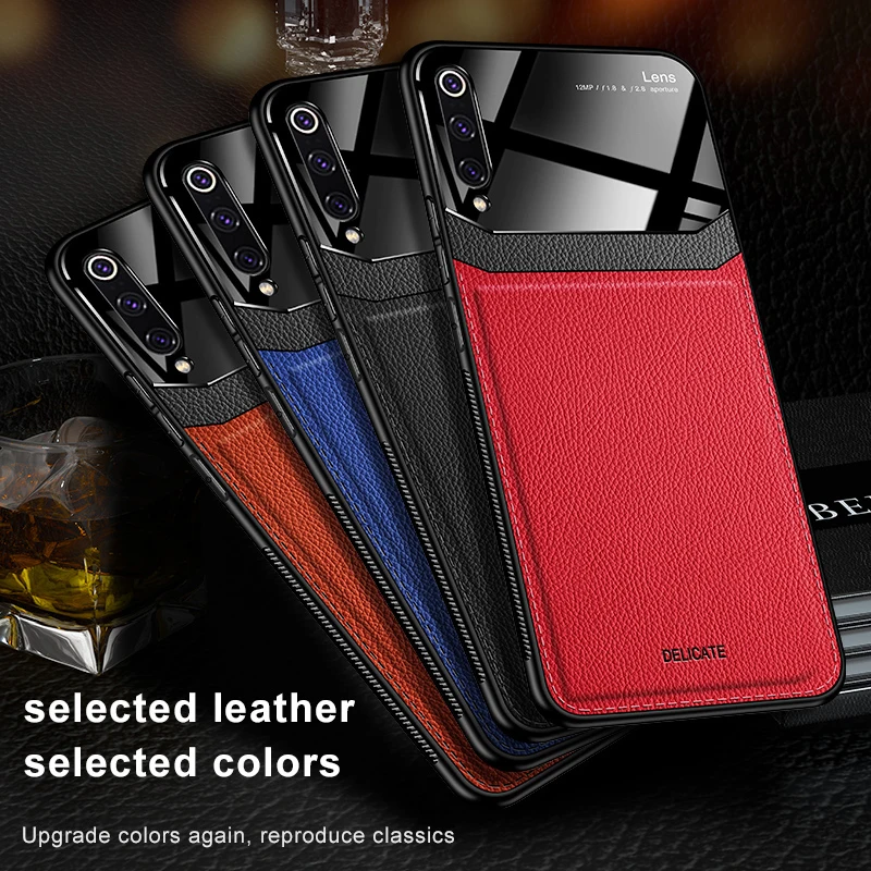 

SGP Hybrid Phone-Case Protection Leather Pattern Back-Cover For Xiaomi Redmi Note 7/Note 8/Note 8 Pro