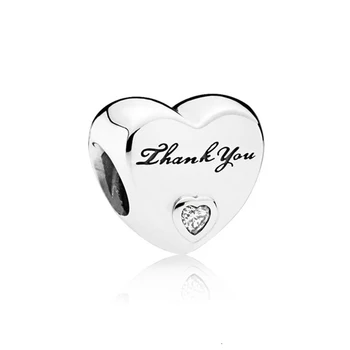 

100% 925 silver sterling 1:1 thanks original you heart vintage female jewels wedding gift