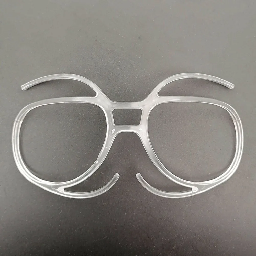 Ski Glasses Frame Clear Flexible For Insert Optical Adaptor Military Glasses 
