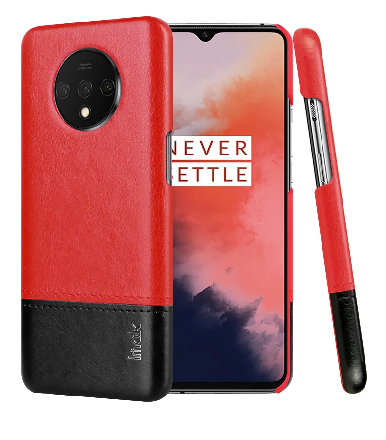 Oneplus7T кожаный чехол для Oneplus 7 T Роскошный чехол IMAK лаконичная задняя крышка оболочка для Funda One Plus 7 T 7 T чехол Oneplus T7 Броня