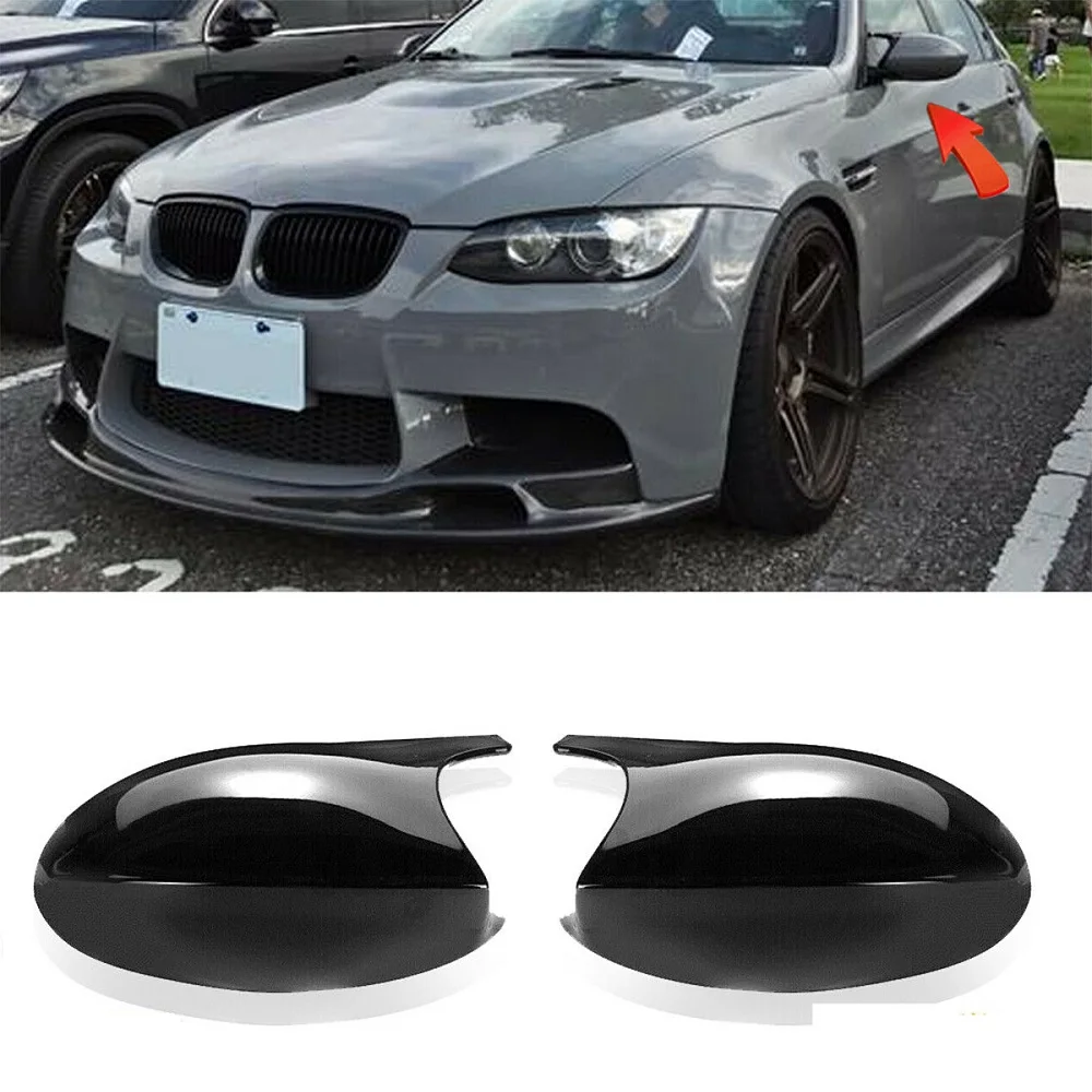 

Car Door Rear View Mirror Cover Caps Accessories For BMW 3 Series Pre-LCI E90 E91 2005-0207 E90 E92 2006-2009 E81 E82 E87 E88