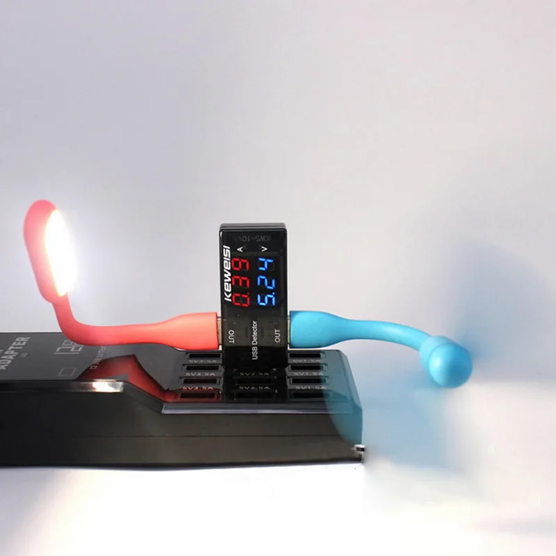 Urijk USB измеритель напряжения ЖК экран мини монитор телефона доктор портативный