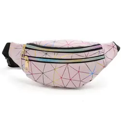 2019 новые голографические поясные сумки женские розовые серебряные поясные сумки женские поясные сумки черные геометрические поясные