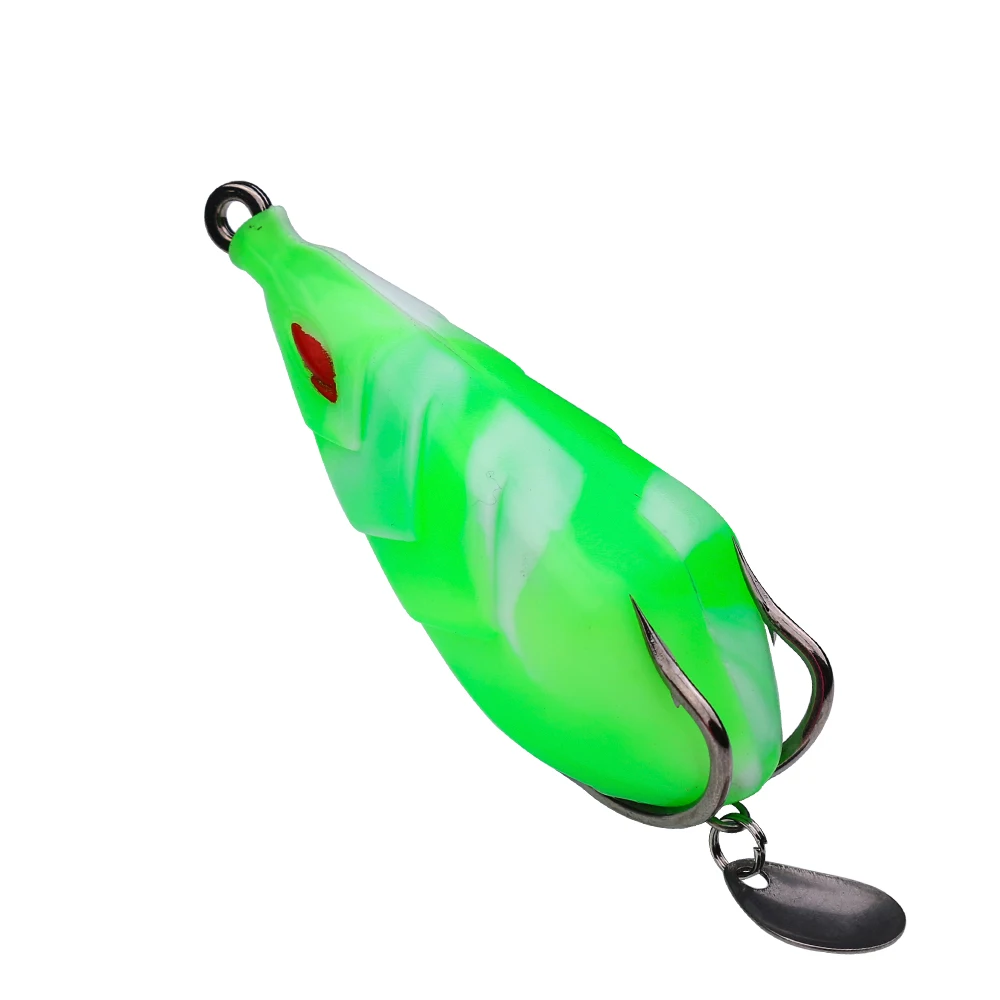 Topwater Soft Frog Rubber Lures Crank Baits Snake Head Bass, 43% OFF