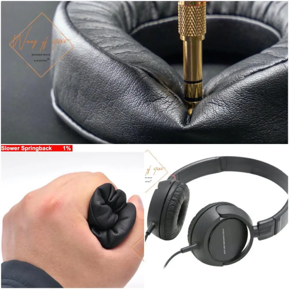 Super Thick Soft Memory Foam Ear Pads Cushion For Sony MDR ZX100 Headphone Perfect Quality Not Cheap Version
