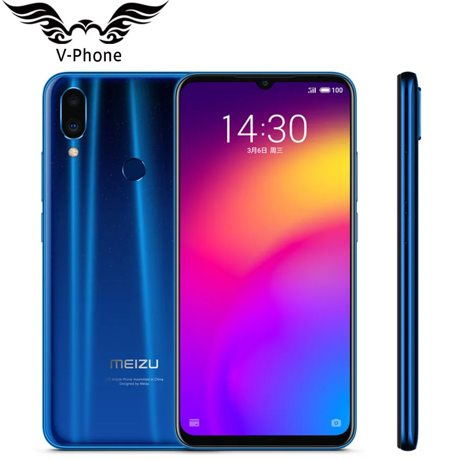 

New EU version MEIZU Note 9 Mobile Phone Snapdragon 675 4GB 64GB 4000mAh 6.2 inch Fingerprint 48MP 20MP 4G LTE Global Smartphone
