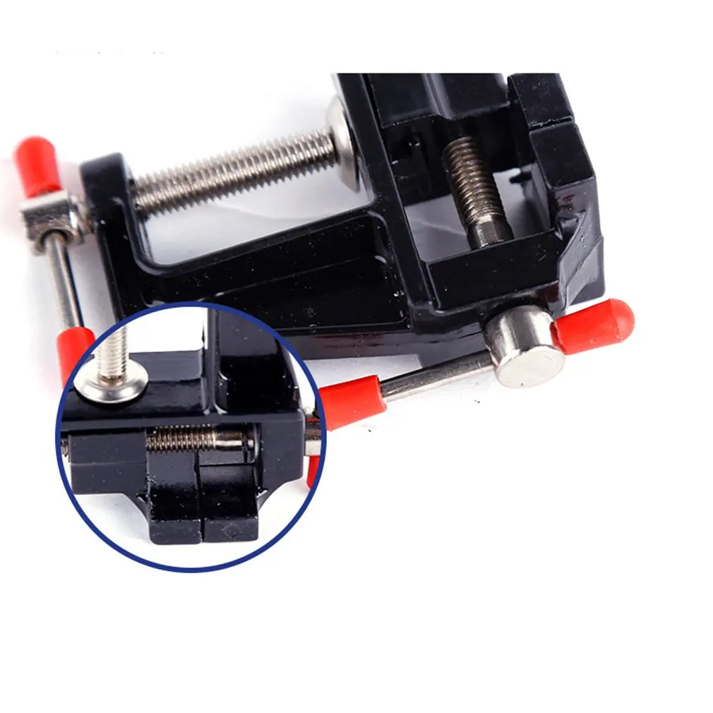 Компактный мини-стол из алюминиевого сплава Vise35mm Настольный тиски маленькие плоскогубцы Мини Diy бытовые мини-тиски