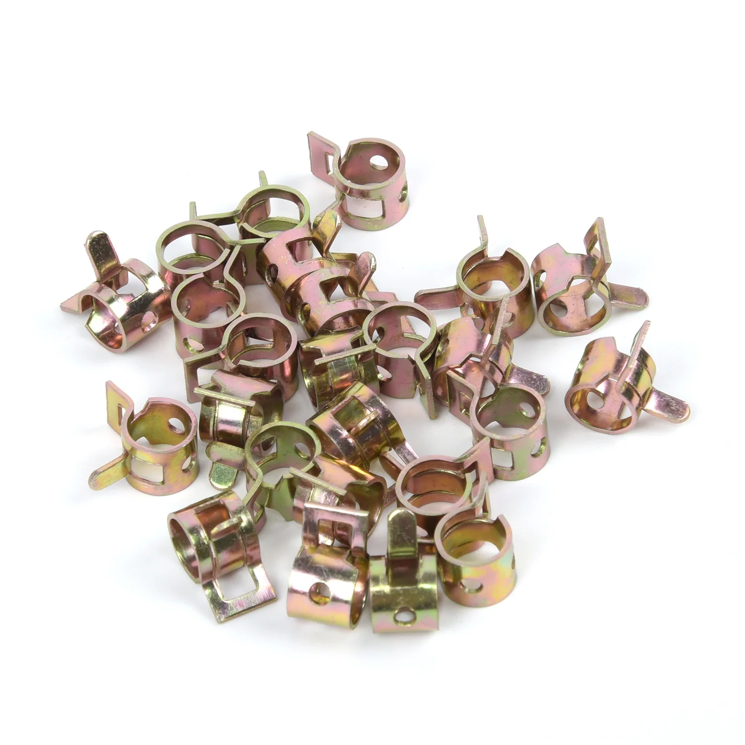 50 шт. пружинный зажим из стали и цинка для тракторов газонов 1/4 дюйма вакуумное