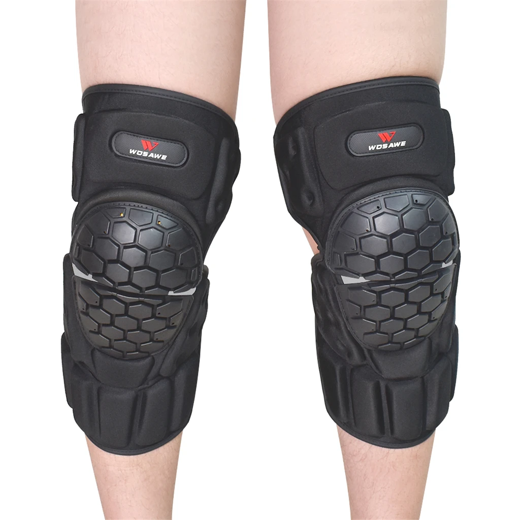 Motorcycle Kneepad Motorbike Motocross Bicycle Knee Pads Protector Guards for Cycling Riding Racing