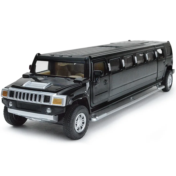 

1: 32 cai li xin Hummer Wheelbase Model Alloy Car Model Seven Door Opening with Warrior Sound And Light CHILDREN'S Toy Car