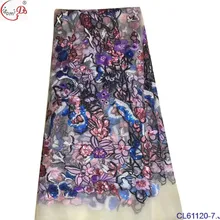 Свадебное платье из ткани с блестками и кружевом cl61120