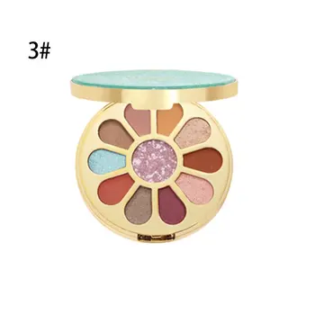 

Moonlight Treasure Box Eleven Color Streamer Eye Shadow Disk Girl Round Petals Dreamy Sand Eyeshadow