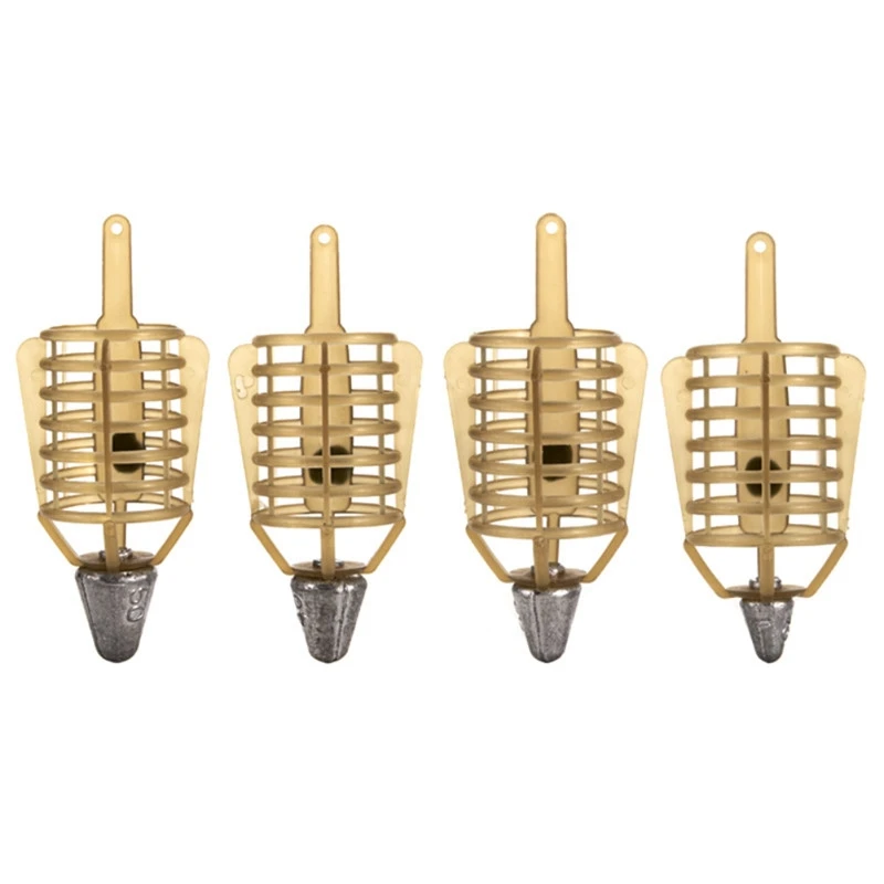 

Fishing Tackle Feeder Carp Bait Cage Fishing Feeder Tool Bait Lure Fishing Accessory Fish Thrower 20g/30g/40g/50g