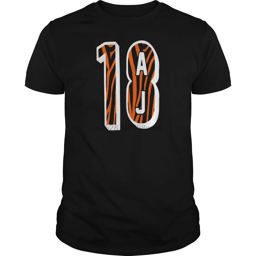 Мужская футболка AJ Green Cincinnati_Bengals 18-men s Premium t-shirt 1 классная с принтом Футболки |