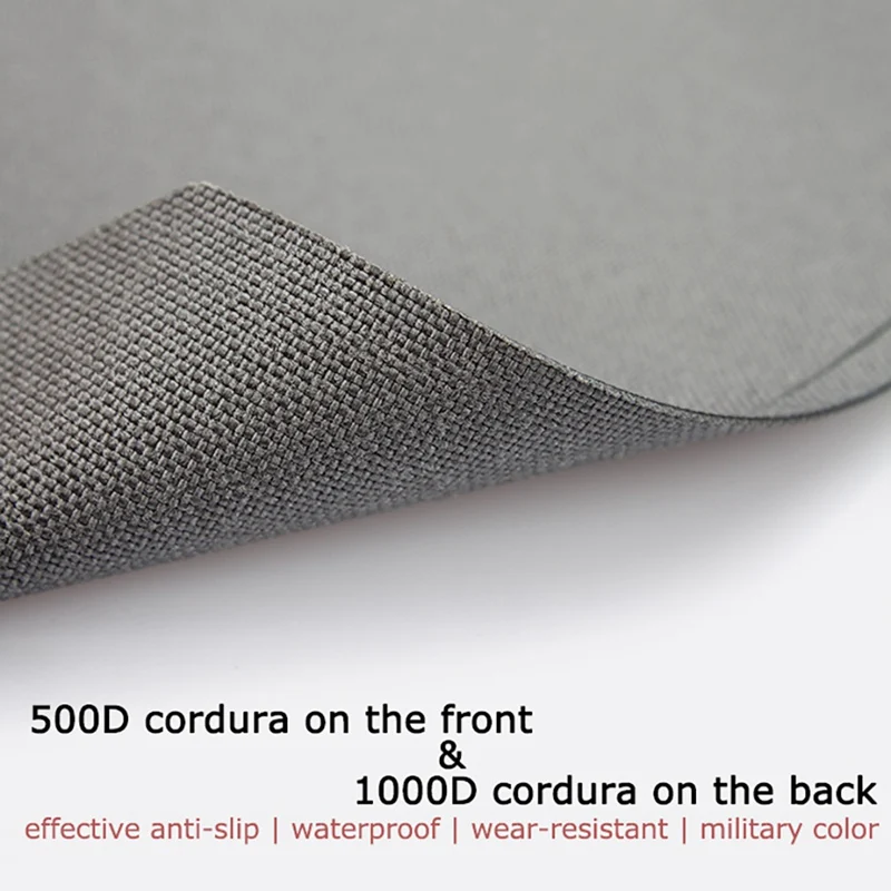 Коврик для мыши Лазерная резка ткани Cordura лазерная коврик 500d спереди 1000d на спине