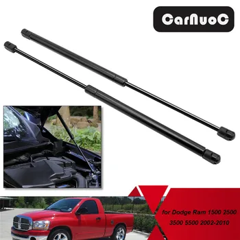 

For Dodge Ram 1500 2500 3500 5500 2002-2010 2x Front Bonnet Hood Gas Springs Lift Supports Shock Struts Car Accessories