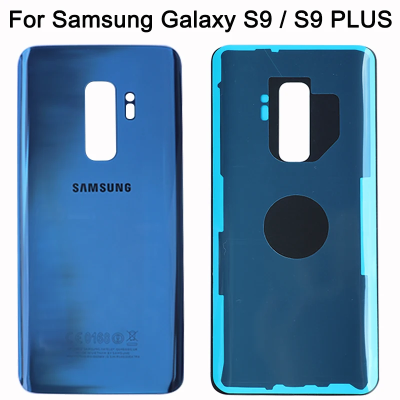 10 шт. чехол для samsung Galaxy S9, G960, S9 Plus, S9+ G965F, задняя крышка для батареи, задняя крышка для двери и стекла
