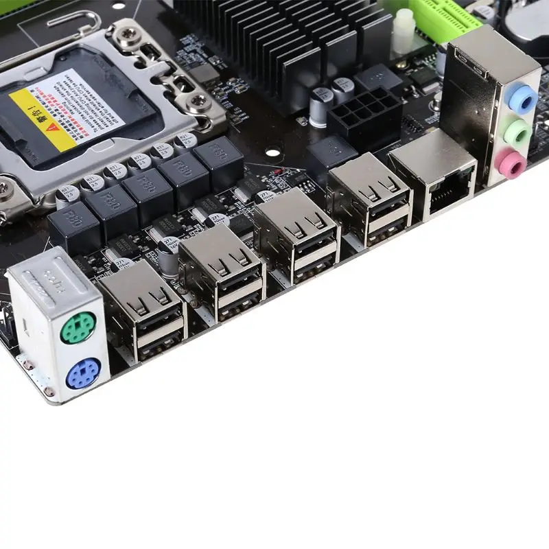 X58 LGA 1366 материнская плата поддерживает серверную память REG ECC и материнскую плату с процессором Xeon