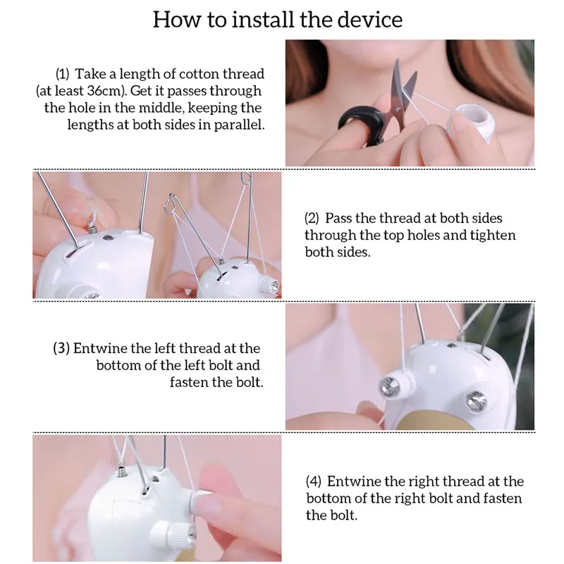 Women Electric Epilator Body Facial Hair Removal Defeatherer Cotton Thread Depilator Lady Shaver Face Hair Remover Beauty Care45