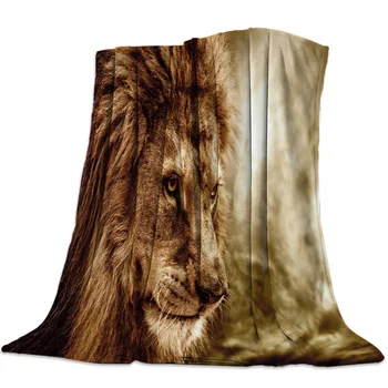 

Blanket Lion Restore Ancient Lion Mane Head Art Face Big Animal Fierce Flannel Blanket Soft Throw Sofa Bed Travel Blankets
