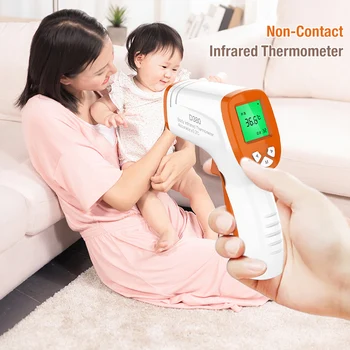 

30PCS Non-Contact Infrared Thermometer Baby/Adult Body Temperature Digital Smart Kids Fever Forehead Ear Infrared Thermometer