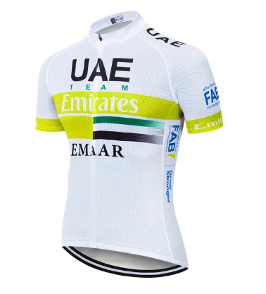 Новая команда ОАЭ велосипедная одежда Джерси 9D pad шорты набор Ropa быстросохнущие мужские летние топы pro BICYCLING Maillot Culotte - Цвет: 13