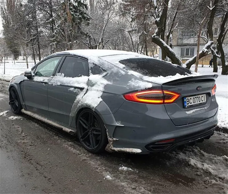 Для автозапчастей колпак колеса mondeo 2010-19 Ford mondeo комплект кузова автомобиля широкофюзеляжный FRP материал колпак колеса 10 шт./компл. задний спойлер
