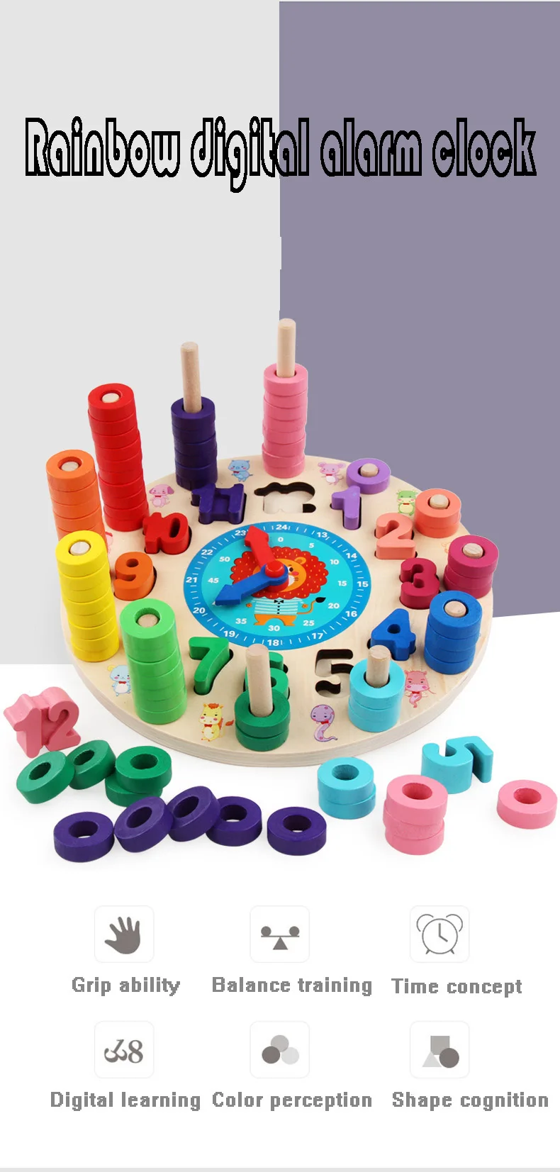Монтессори Обучающие деревянные игрушки развивающие игрушки для детей занят доска для мальчиков и девочек, счеты материалы Montessori