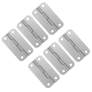 

6Pack Cooler Stainless Steel Hinges for Ice Chests, Cooler Stainless Steel Hinges Replacement Set with Screws