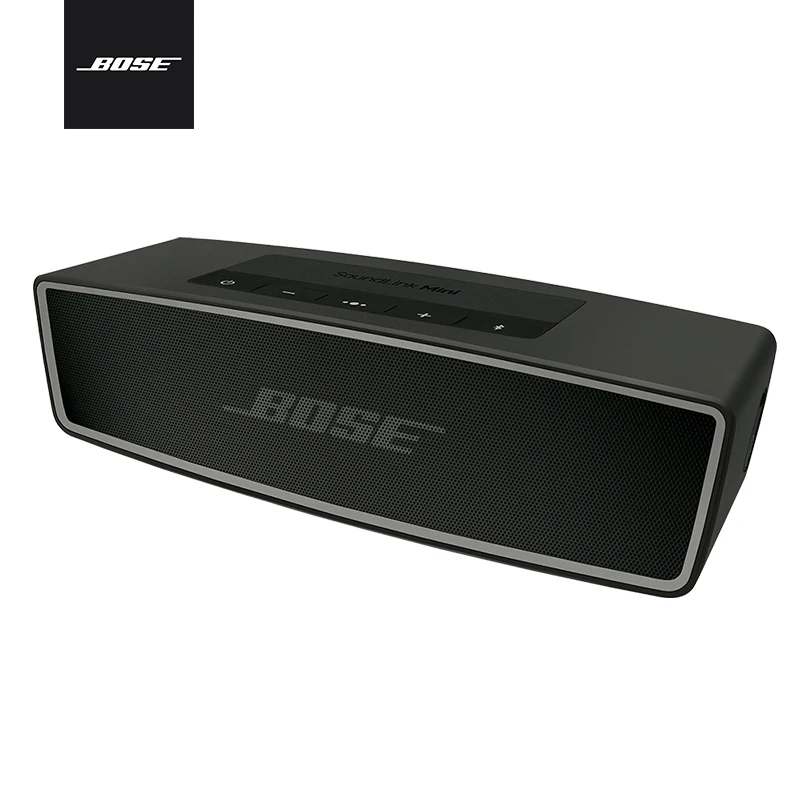 Bose SoundLink Mini II Bluetooth динамик портативный открытый динамик мини 2 глубокий бас звук Громкая связь с микрофоном 10 часов работы от батареи - Цвет: Черный