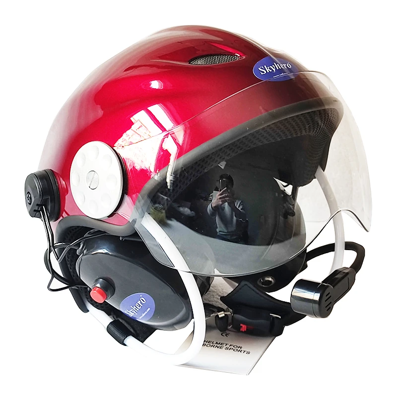 Diver save Star Uso de alto ruído do capacete de paramotor de cancelamento para o tipo  diferente de capacete de parapente de rádio alimentado capacete de  aeronaves|Capacetes| - AliExpress