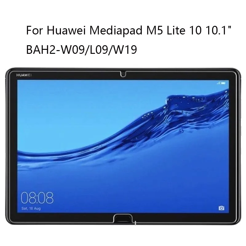 Mejor precio De vidrio templado 9H para Huawei Mediapad M5 Lite 10 10,1 "BAH2-W09/L09/W19 Protector de pantalla de tableta película protectora para M5 10" RLwqepxawdZ