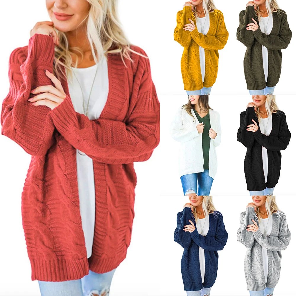 long hooded cardigan womens
