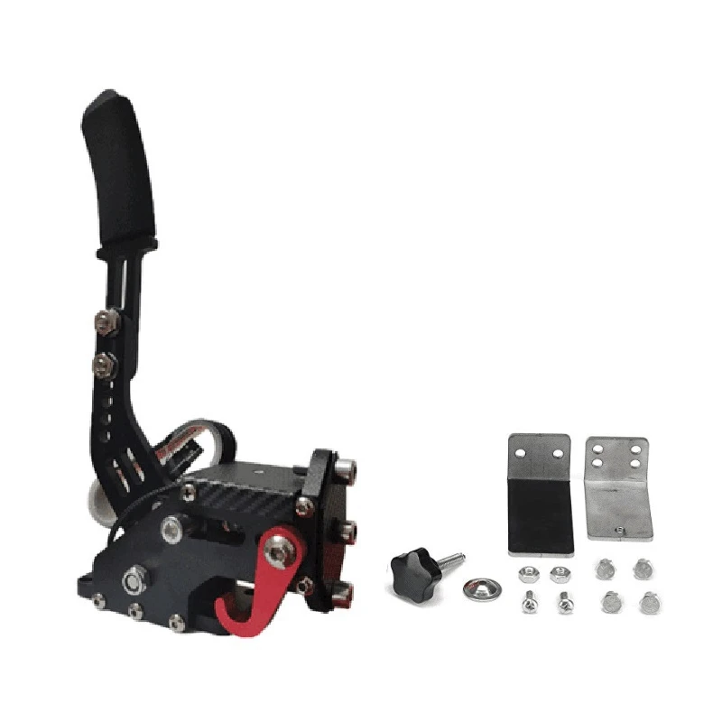 

ABGN Hot-For PS4 USB Handbrake Racing Games for Clamp Logitech G295/G27/G29/G920 T300RS Brake System Handbrake with Fixture Repl