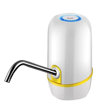 

Charging Electric Pumping Water Bottle Water Bracket Pure Water Pressure Water Faucet White