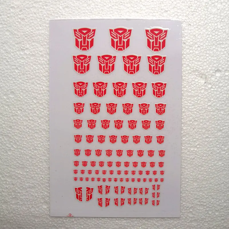 Transformers G1 Decepticons+Autobots Symbol Sticker Decal for Custom COOL