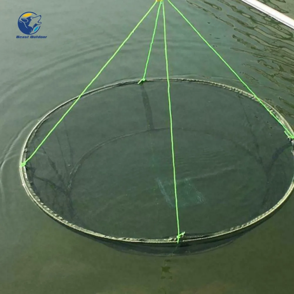 Foldable-Drop-Large-Net-Fishing-Nylon-Durable-Landing-Fish-Net-Prawn-Bait-Crab-Shrimp-Fish-Trap (3)