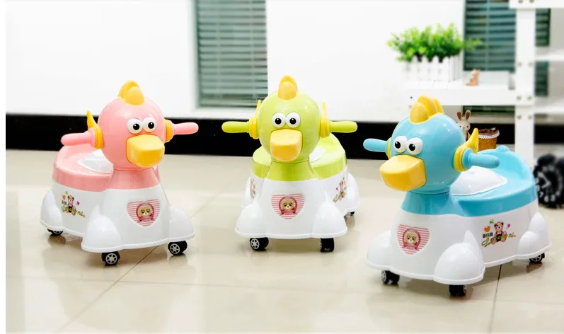 

Large Size Multi-functional Slippery Car Toilet for Kids Environmentally Friendly Pp Infant Baby Chamber Pot Maternal And Child