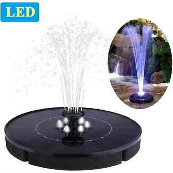 

New Solar Power Water Fountain Pump Solar Energy Rechargeable Bird Fountain Water Floating Fountain Pond Garden Patio Decoration