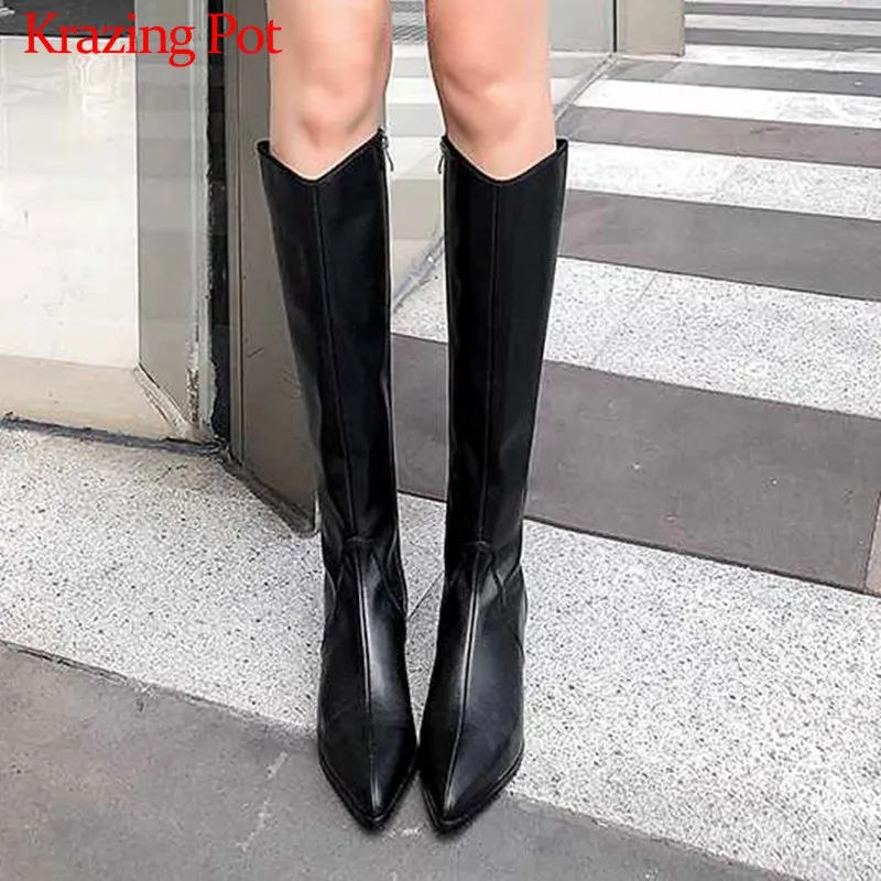 Botas De Piel Largas Discount Sale, UP TO 66% OFF |  www.editorialelpirata.com