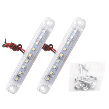 

9 LED Side Marker Light Super bright Accessories Car Truck Trailer 4-Inch