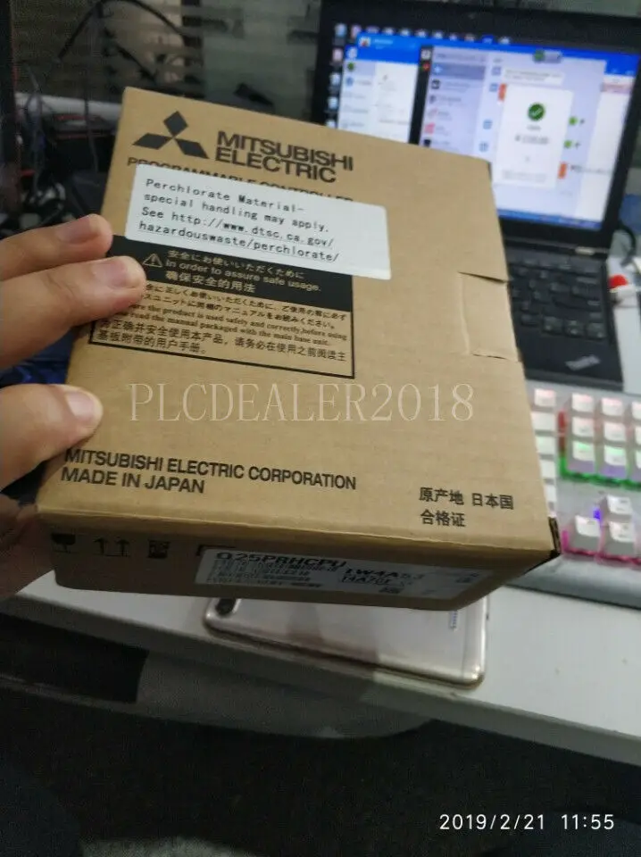 Mitsubishi Melsec-Q Q25PRHCPU PLC модуль абсолютно
