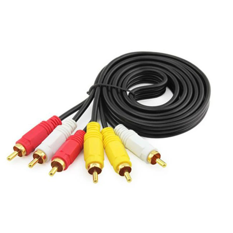 Кабель atcom geplink 3xrca - 3xrca. 5 м. 2 м. Аудио видео кабель 3 rca. Шнур 3 rca-3rca 3м.