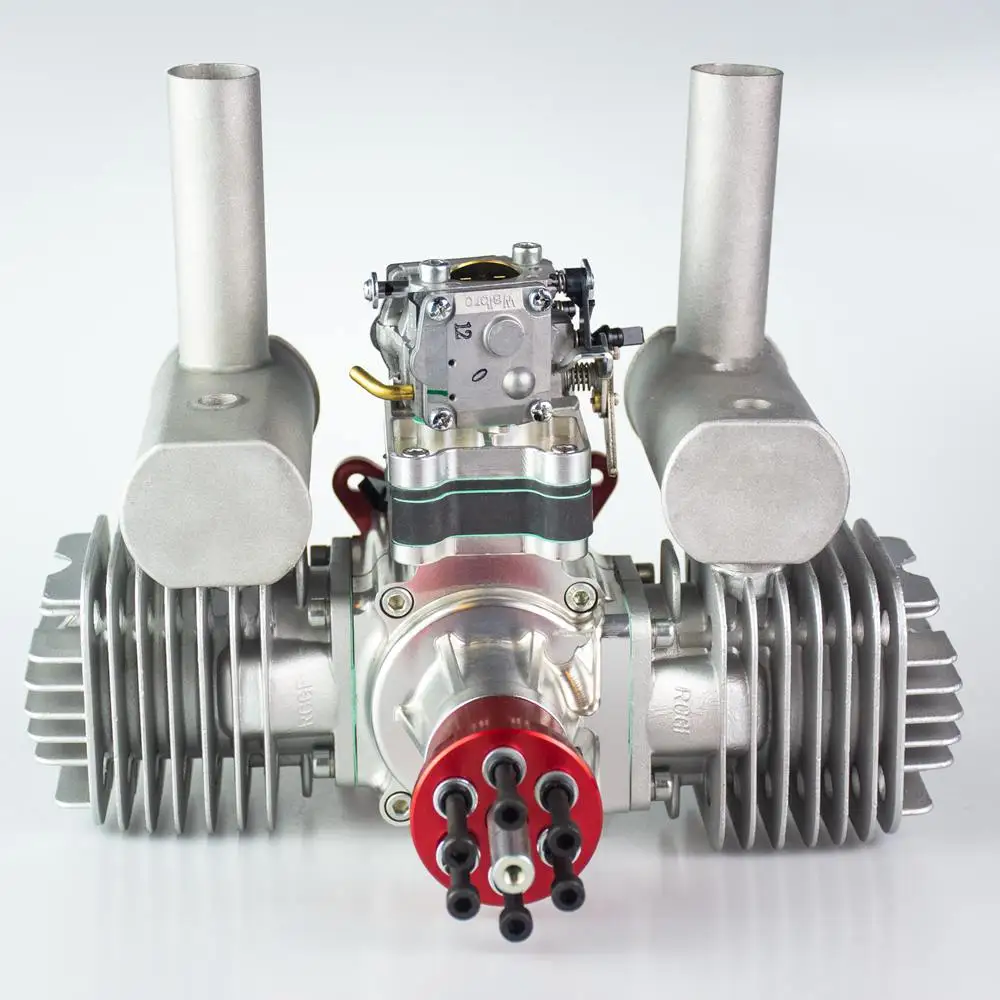 RCGF-120cc-Twin-Cylinder-Petrol-Gasoline-Engine-Dual-Cylinder-with ...