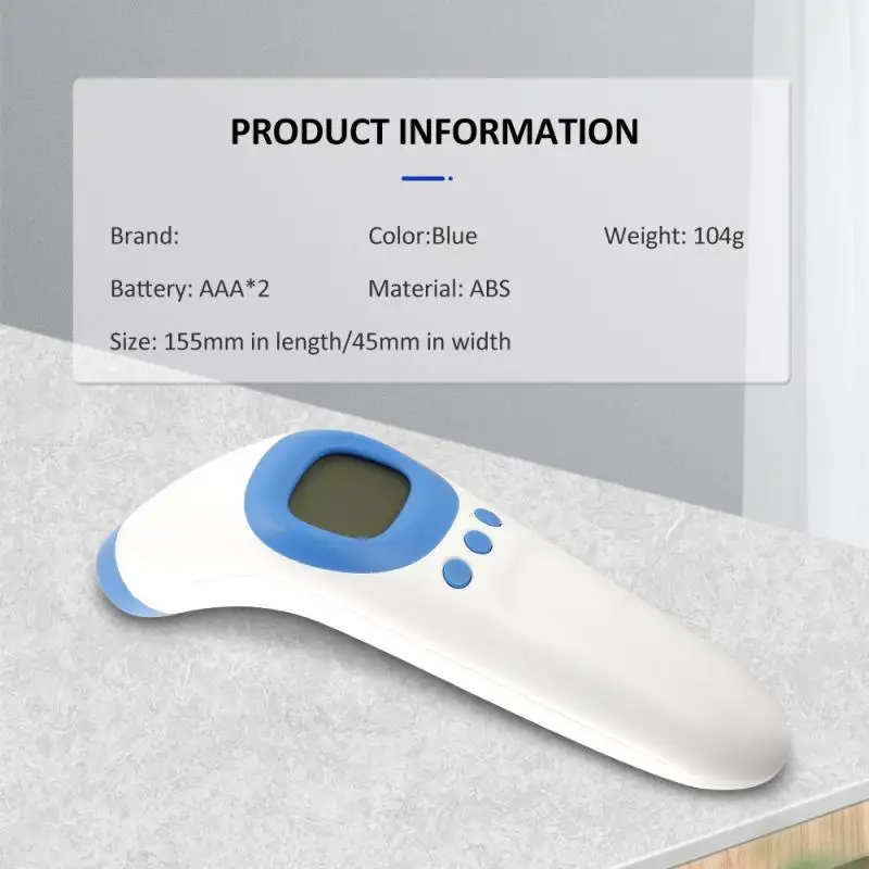 

Non-contact Intelligent Thermometer Infrared Thermometer Handheld Electronic Thermometer Forehead Temperature Gun