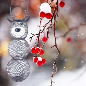 

Creative Steel Wire Bird Feeder Outdoor Balcony Hanging Feeder Wrought Iron